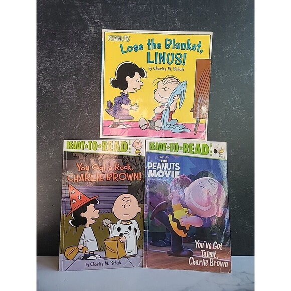 Peanuts Charles M. Schultz Book Lot - Picture 1 of 10
